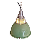 „Alma“ ukrainische Industrie Lampe Poliert / Grün