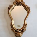 Louis XV style shell mirror, Bernardini, 44 cm