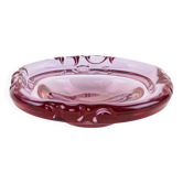 Rosamund Glass Platter by Christer Holmgren for Holmegaard, Denmark, 1960s