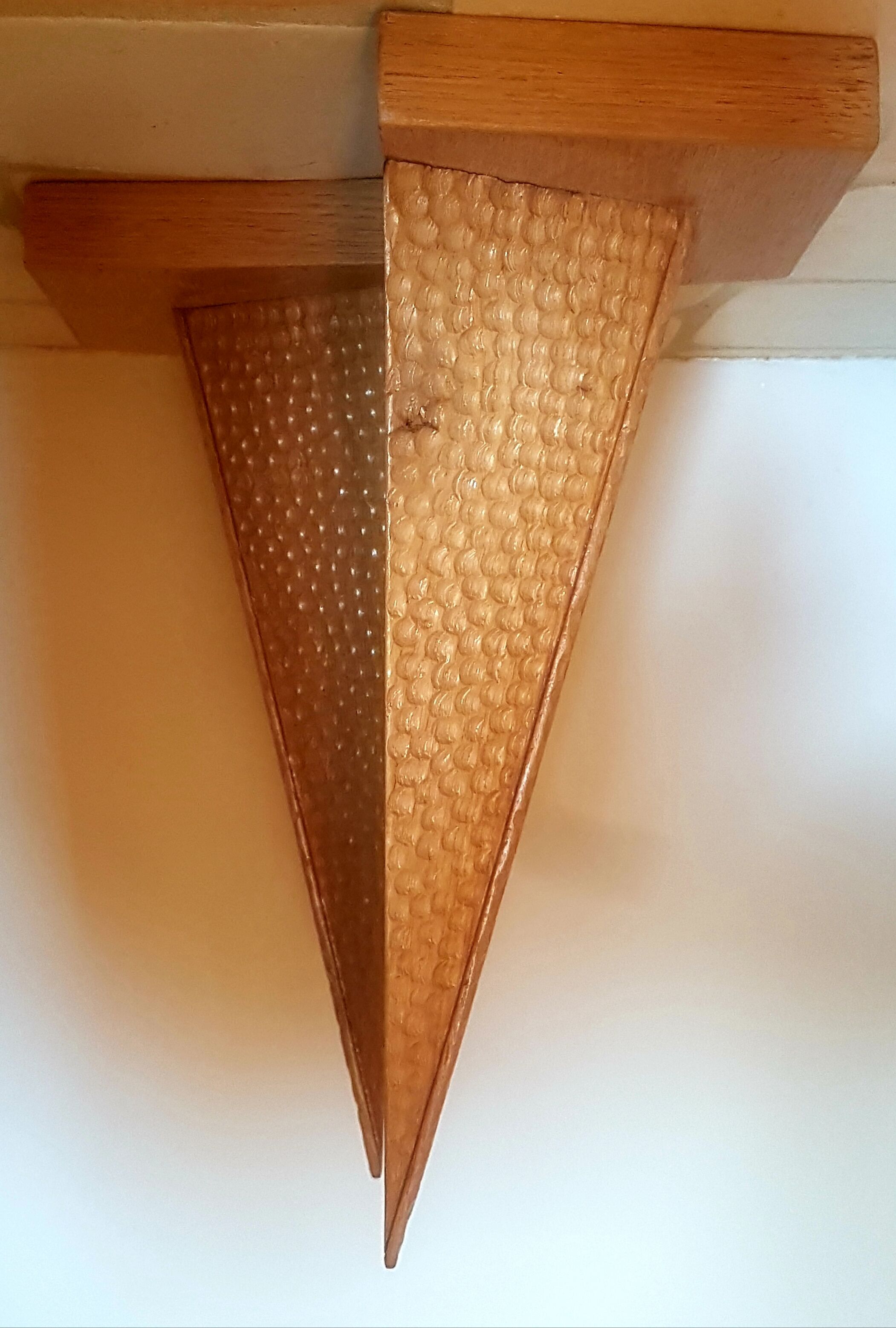 Wooden wall shelves 60s/70s