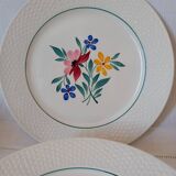 Digoin and Sarreguemines Fabiola plates