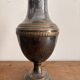Neo-classical baluster vase, silver-plated, Louis XVI Directoire, 20th century.