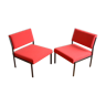 Pair of Modernist chairs by Gijs Van Der Sluis 1950s