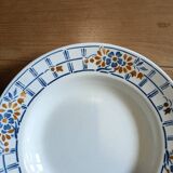 Two Badonviller Chaville soup plates