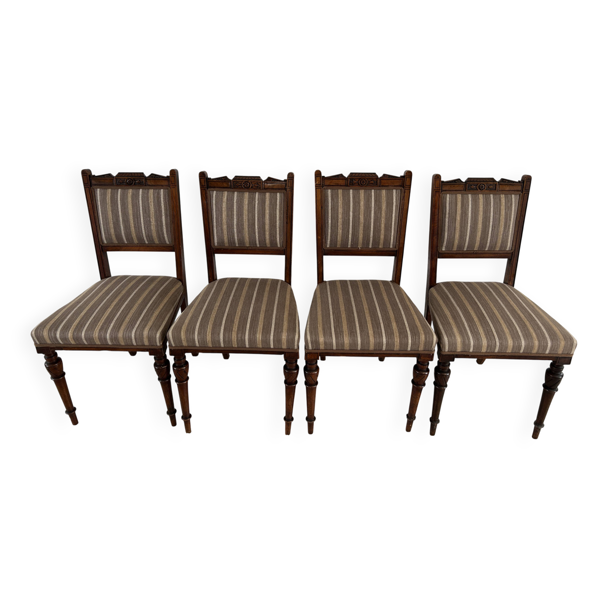 Set of 4 EMPIRE period chairs