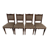 Set of 4 EMPIRE period chairs
