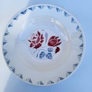 Lot 9 deep plates ▪︎ Art Deco ▪︎ Jane ▪︎ Niderviller