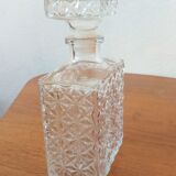 Rectangular whiskey decanter