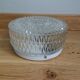 Globe ceiling light in molded glass