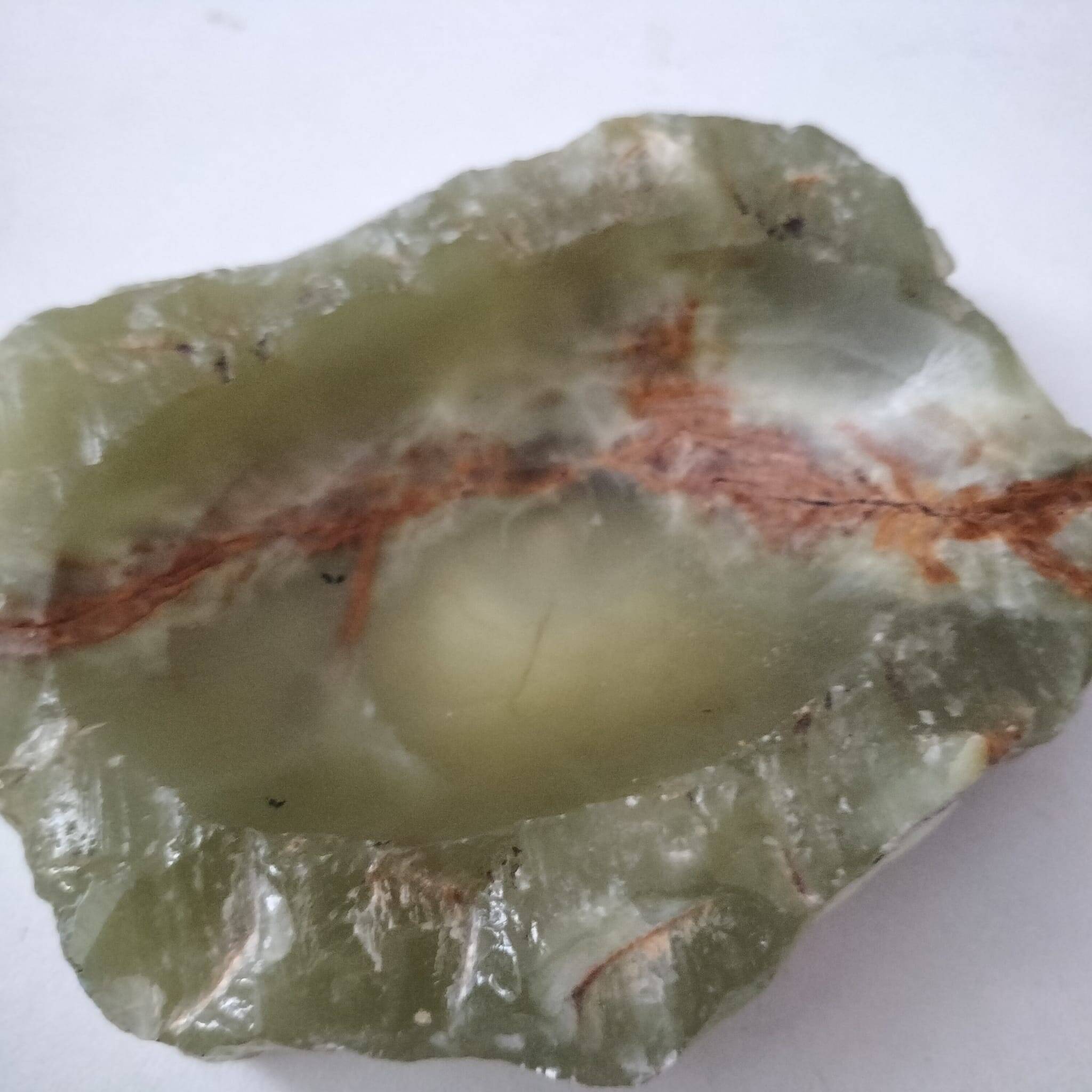 Cendrier brutaliste onyx