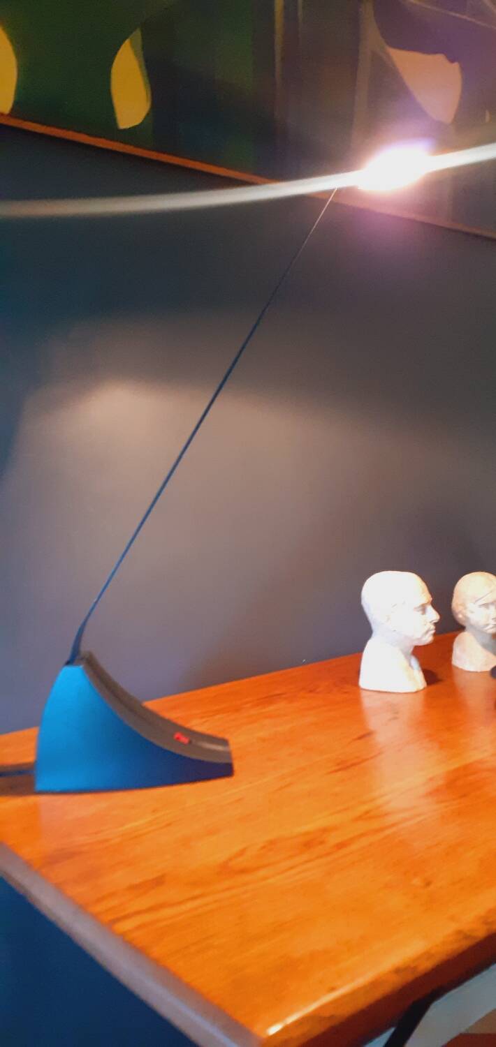 Mizar desk lamp from the 80s Italy by G. Linardi