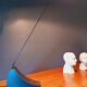 Mizar desk lamp from the 80s Italy by G. Linardi
