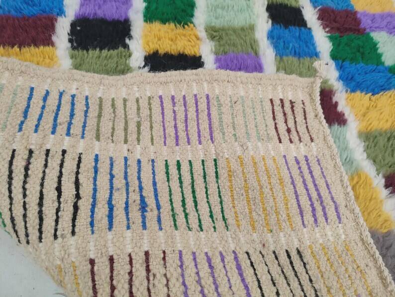 Colourful Berber Moroccan rug 200cm x 300cm