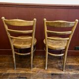 2 bistro chairs