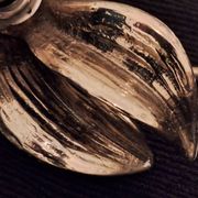 Appliques ou plafonniers en laiton à forme organique, années 1970