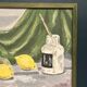Original Oil on Panel – “Still Life with Lemons and Inkpot” by Gilbert