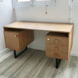 Vintage Scandinavian Double-Sided Desk - 70s