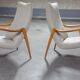 Scandinavian armchair danish feet years 50 compass
