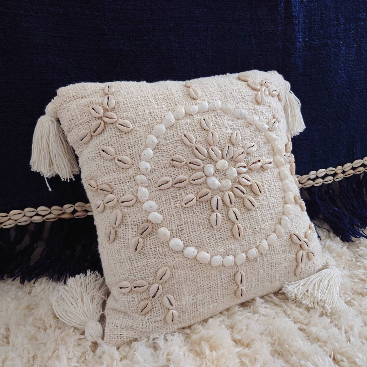 Canga blanket blue 140x200 cm