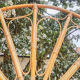 Rattan headboard