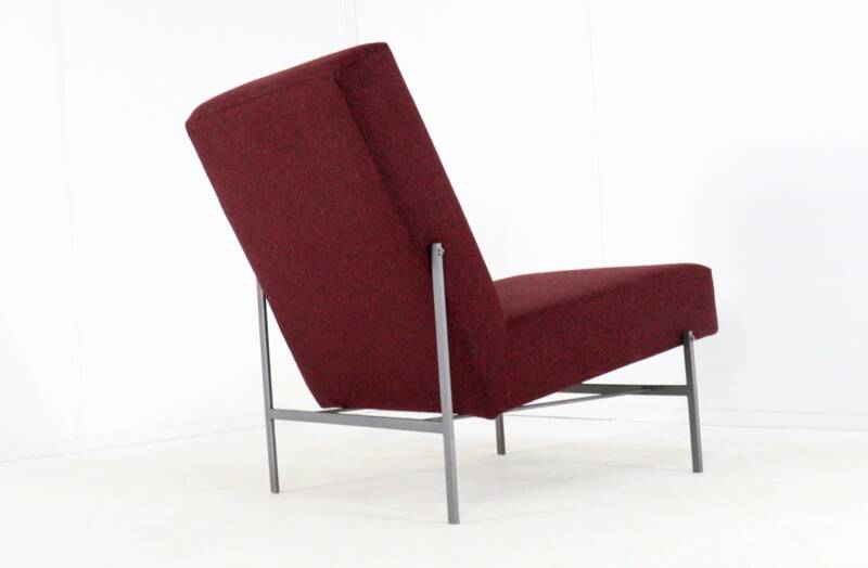 Mid Century Modern Designer minimalist easy chair 'Velp'