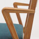 Pair of vintage Czechoslovak chairs in bent wood by Jitona, 1970s.