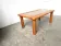 Scandinavian coffee table in solid pine and glass, 1970s