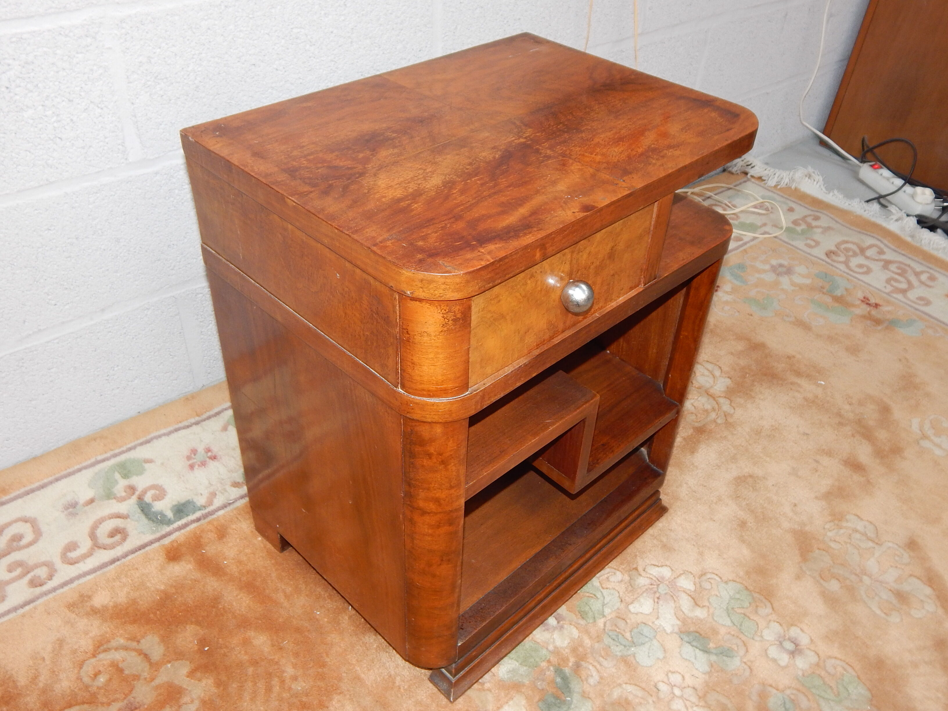 Bedside table art deco