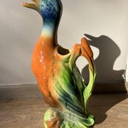 Jug / Pitcher Vintage Mallard Duck Saint-Clément France (Model 749)
