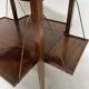 Mahogany serving table with marquetry inlay decoration, 20th century.