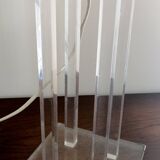 Plexiglas lamp David Lange 70/80'