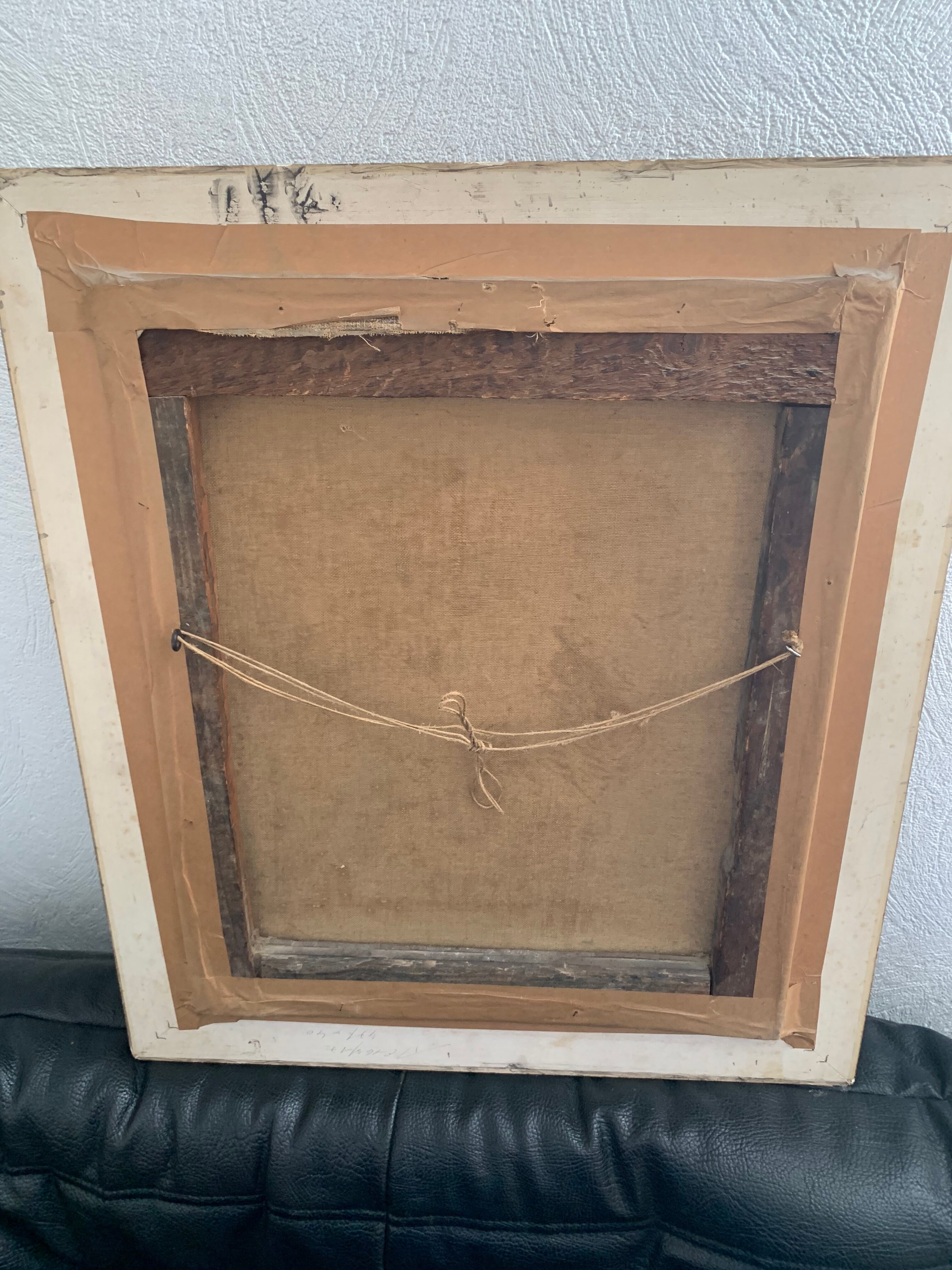 Pair of oil paintings