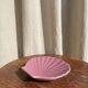 Vintage ceramic shell dish