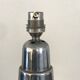 1930s Art Deco lamp in chrome with recycled cotton shade