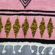 Handmade Berber pink rug 250cmx150cm