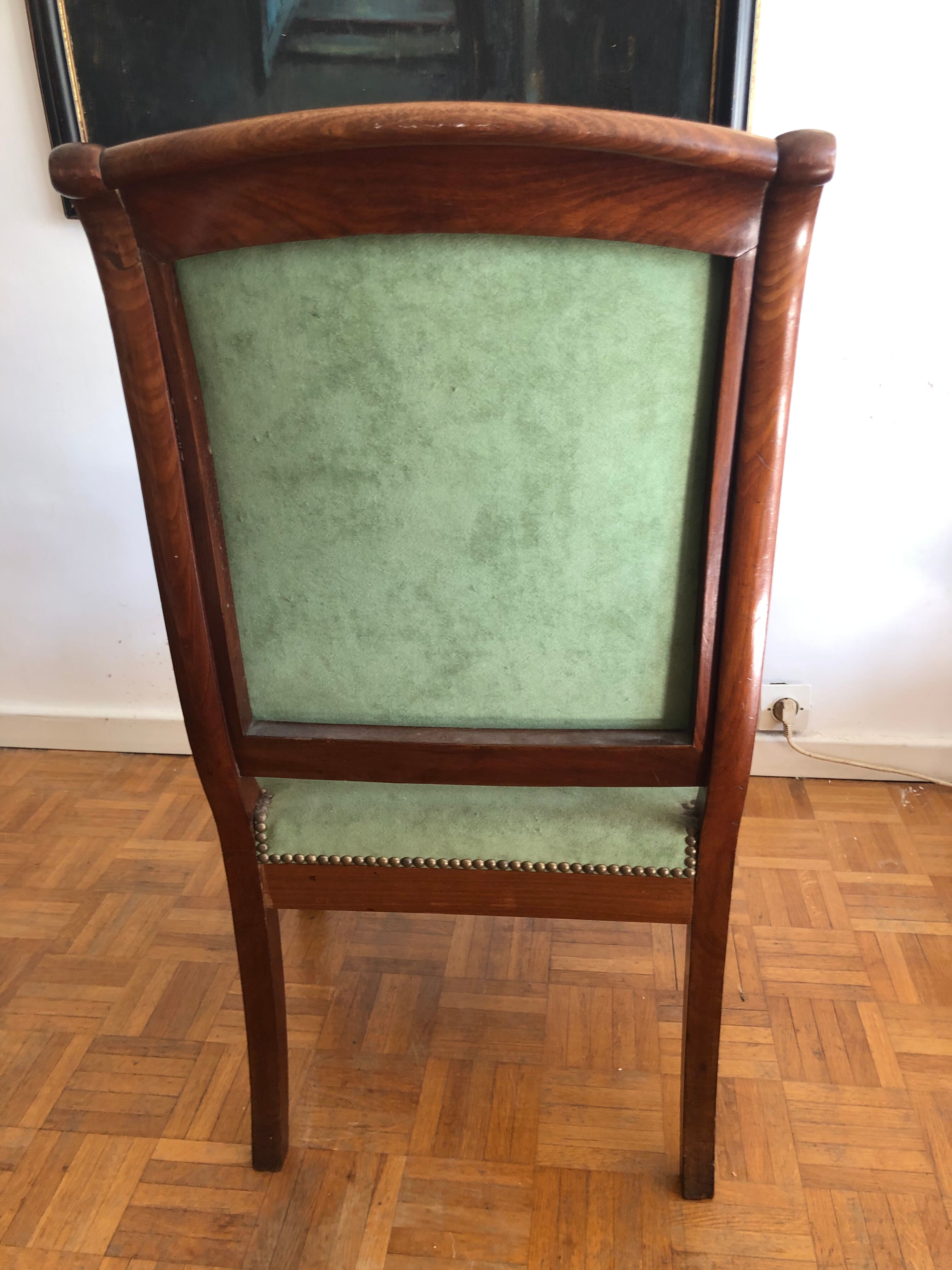 Armchair Empire nineteenth century