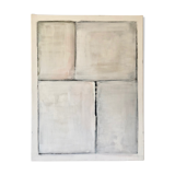 Blanc sur blanc, peinture