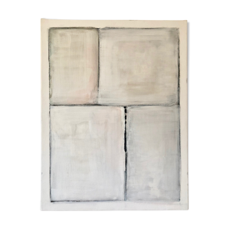 White on white, painting