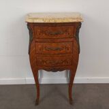 Louis XV style bedside table
