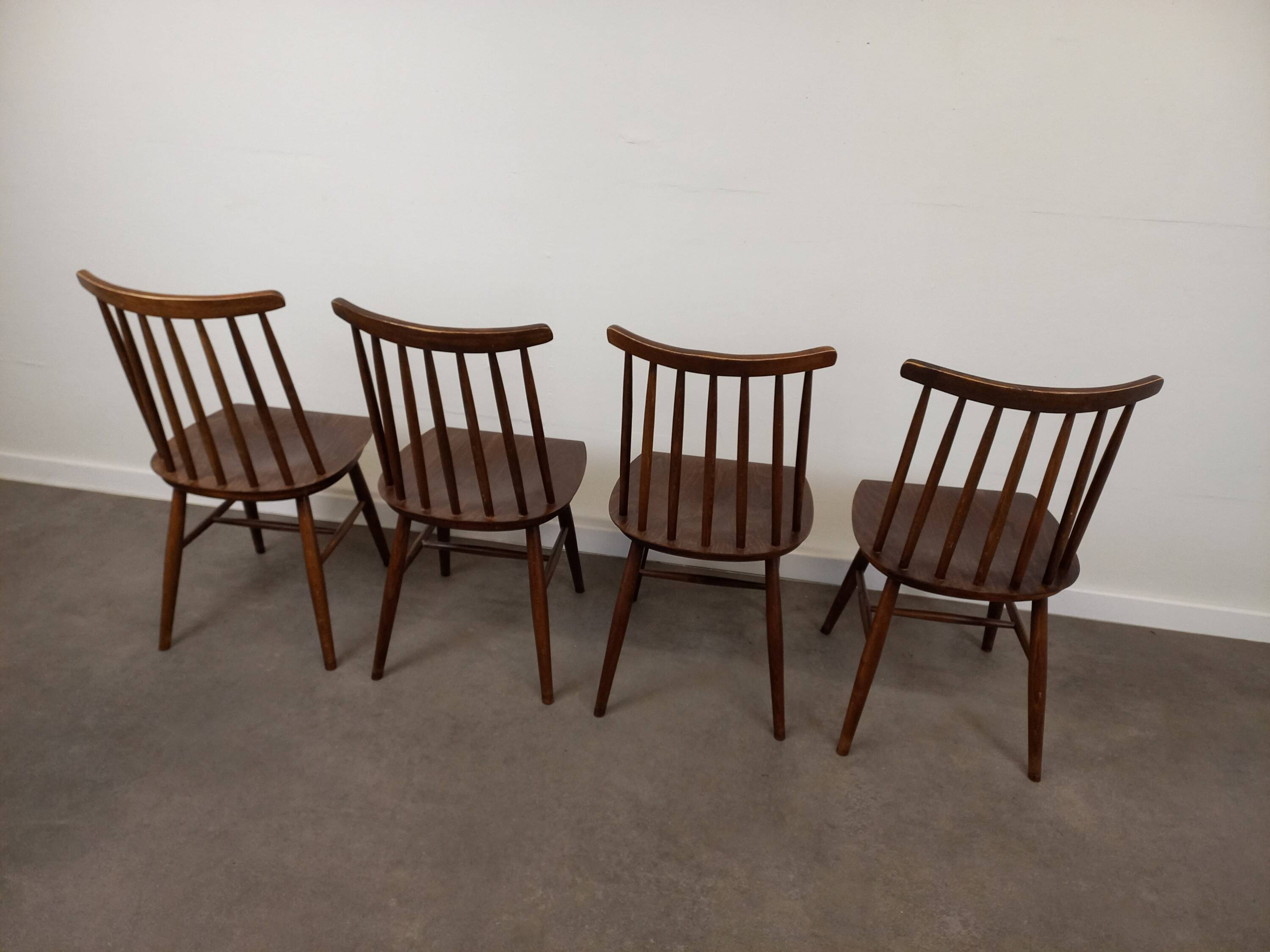 Scandinavian chairs set of 4