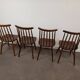 Scandinavian chairs set of 4