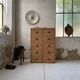 Craft furniture with drawers shell handles