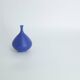 Scandinavian cobalt stoneware vase by Gunnar Borg for Höganäs.