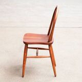 4 Scandinavian chairs with stick backs