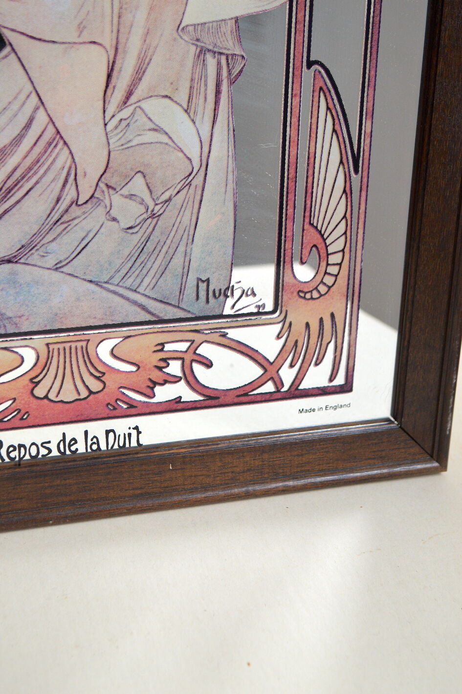 Mirror the rest of the night by Alphonse Mucha H85cm