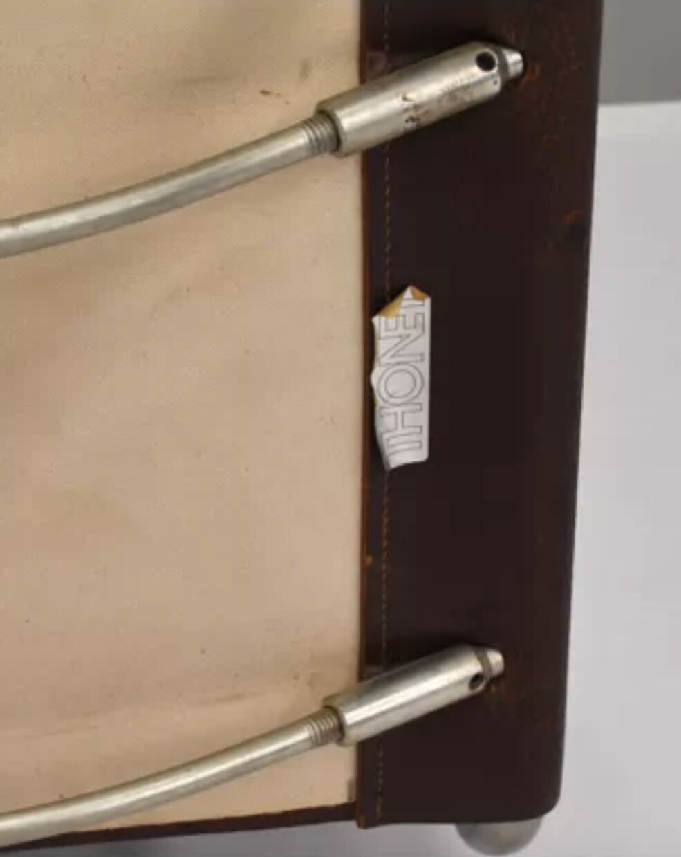 Chair S33 Marcel Breuer Thonet black leather