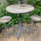 Table and stools