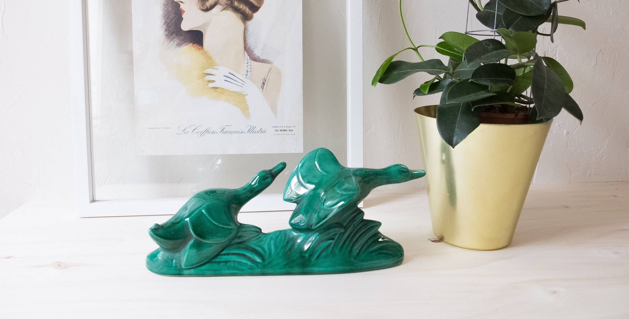 Céramique animalière vintage