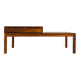 Bench with rosewood box, Swedish design 1960s