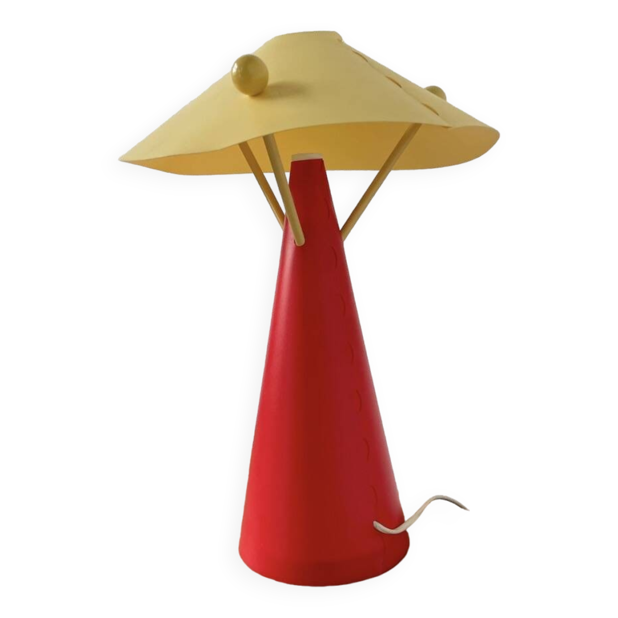 80s plastic children's desk lamp